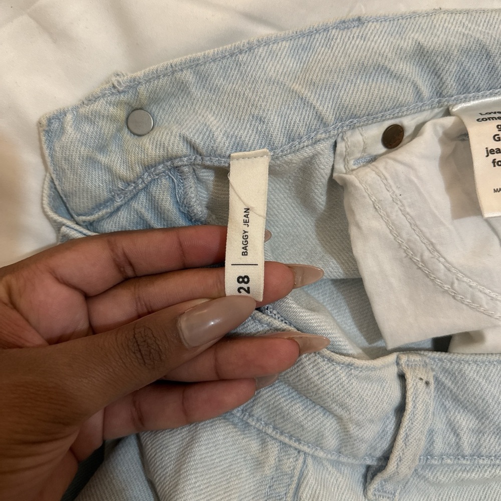 PacSun Light Wash Wide Leg Jeans - Picture 5 of 5